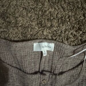 Women's Brown Crew Neck Sweater